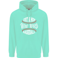 Just a Mom Who Loves Baseball Funny Childrens Kids Hoodie Peppermint