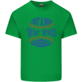Just a Mom Who Loves Baseball Kids T-Shirt Childrens Irish Green