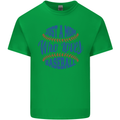 Just a Mom Who Loves Baseball Mens Cotton T-Shirt Tee Top Irish Green