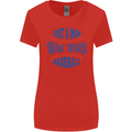 Just a Mom Who Loves Baseball Womens Wider Cut T-Shirt Red