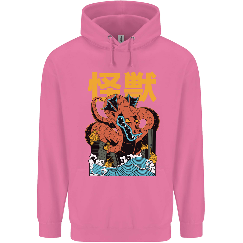 Kaiju Dragon King Ghidorah Japanese Monster Childrens Kids Hoodie Azalea