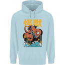Kaiju Dragon King Ghidorah Japanese Monster Childrens Kids Hoodie Light Blue