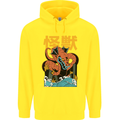 Kaiju Dragon King Ghidorah Japanese Monster Childrens Kids Hoodie Yellow