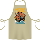 Kaiju Dragon King Ghidorah Japanese Monster Cotton Apron 100% Organic Khaki