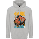 Kaiju Dragon King Ghidorah Japanese Monster Mens 80% Cotton Hoodie Sports Grey