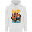 Kaiju Dragon King Ghidorah Japanese Monster Mens 80% Cotton Hoodie White