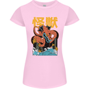 Kaiju Dragon King Ghidorah Japanese Monster Womens Petite Cut T-Shirt Light Pink