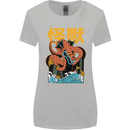 Kaiju Dragon King Ghidorah Japanese Monster Womens Wider Cut T-Shirt Sports Grey