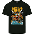 Kaiju Mothman Japanese Style Kids T-Shirt Childrens Black