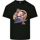 Karate Dragon Martial Arts MMA Mens Cotton T-Shirt Tee Top Black