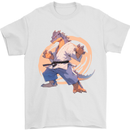 Karate Dragon Martial Arts MMA Mens T-Shirt 100% Cotton White