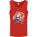 Karate Dragon Martial Arts MMA Mens Vest Tank Top Red