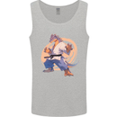 Karate Dragon Martial Arts MMA Mens Vest Tank Top Sports Grey