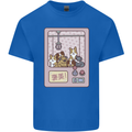 Kawaii Dog Machine Puppy Kids T-Shirt Childrens Royal Blue