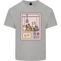 Kawaii Dog Machine Puppy Kids T-Shirt Childrens Sports Grey