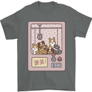 Kawaii Dog Machine Puppy Mens T-Shirt 100% Cotton Charcoal