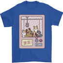 Kawaii Dog Machine Puppy Mens T-Shirt 100% Cotton Royal Blue