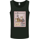 Kawaii Dog Machine Puppy Mens Vest Tank Top Black