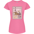 Kawaii Dog Machine Puppy Womens Petite Cut T-Shirt Azalea