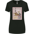 Kawaii Dog Machine Puppy Womens Wider Cut T-Shirt Black