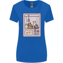 Kawaii Dog Machine Puppy Womens Wider Cut T-Shirt Royal Blue