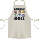 Kawaii Sushi Rainbow Roll Fish Cotton Apron 100% Organic Natural