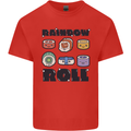 Kawaii Sushi Rainbow Roll Fish Kids T-Shirt Childrens Red