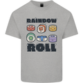 Kawaii Sushi Rainbow Roll Fish Kids T-Shirt Childrens Sports Grey