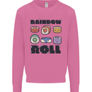 Kawaii Sushi Rainbow Roll Fish Mens Sweatshirt Jumper Azalea