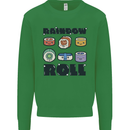 Kawaii Sushi Rainbow Roll Fish Mens Sweatshirt Jumper Irish Green