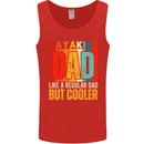 Kayaking Dad But Cooler Funny Kayak Mens Vest Tank Top Red