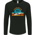 Kayaking Makes Me Wet Funny Kayak Canoe Mens Long Sleeve T-Shirt Black