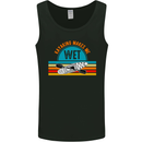 Kayaking Makes Me Wet Funny Kayak Canoe Mens Vest Tank Top Black