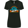 Kayaking Makes Me Wet Funny Kayak Canoe Womens Wider Cut T-Shirt Black