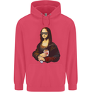 Kebab Mona Lisa Funny Food Childrens Kids Hoodie Heliconia