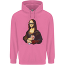 Kebab Mona Lisa Funny Food Mens 80% Cotton Hoodie Azelea