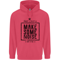 Keep Calm & Make Some Noise Rock n Roll Childrens Kids Hoodie Heliconia