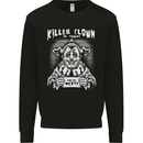 Killer Clown in Town Halloween Mens Sweatshirt Jumper Black