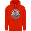 King Airborne Childrens Kids Hoodie Bright Red