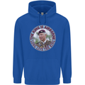 King Airborne Childrens Kids Hoodie Royal Blue