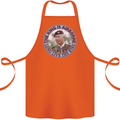 King Airborne Cotton Apron 100% Organic Orange