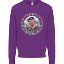 King Airborne Kids Sweatshirt Jumper Purple