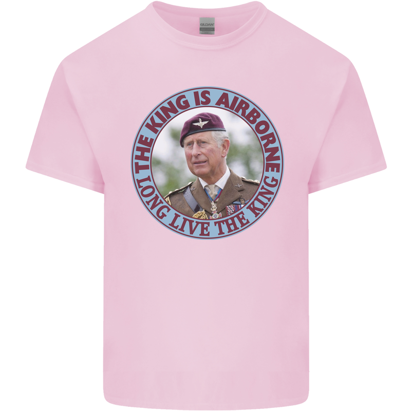 King Airborne Kids T-Shirt Childrens Light Pink