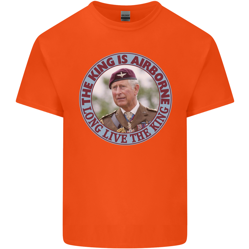 King Airborne Kids T-Shirt Childrens Orange