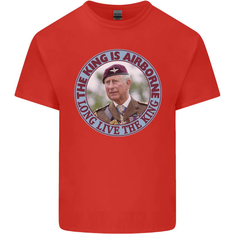 King Airborne Kids T-Shirt Childrens Red