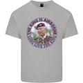 King Airborne Kids T-Shirt Childrens Sports Grey