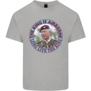 King Airborne Kids T-Shirt Childrens Sports Grey