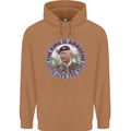 King Airborne Mens 80% Cotton Hoodie Caramel Latte
