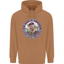King Airborne Mens 80% Cotton Hoodie Caramel Latte