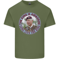 King Airborne Mens Cotton T-Shirt Tee Top Military Green